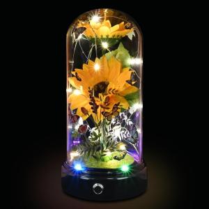 Zonnebloemcadeau voor vrouwen, eeuwige bloemen, moederdagcadeau, verjaardagscadeau, verjaardagscadeau voor vrouwen, moeder, vrouw, zus