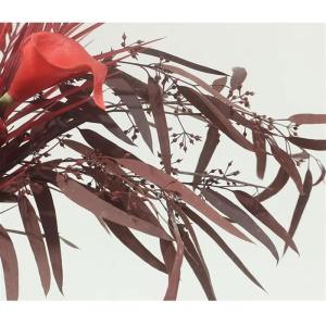 Kunstblumen Blumenkunst-Simulationsblumen-Dekor – eleganter künstlicher künstlicher Pflanzenstrauß für den Tisch im Wohnzimmer, handgefertigte Glasvase für jeden Anlass