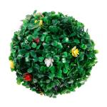 3st Grasball Blumenball Kunstrasen-anhänger Dekorative Hängende Kugeln Hängende Anhänger DIY Grasbälle Künstliche Formschnittkugel Lebendige Formschnittkugel Kunstrasenball P