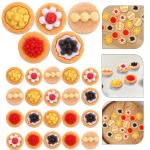 Fake Kuchen künstliche Kuchen Künstliche Eierkuchenmodelle, Gefälschtes Dessertmodell, Künstliche Lebensmittel Für Fotografie-Requisiten Realistisches Essen(A)