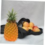 3St simulierte Ananas-Ornamente Ananas-Statue gefälschte Äpfel Ananas-Kunststoffmodell Ananas Schaufensterdekoration Obst Modelle künstliche Ananas Fake-Ananas-Modell-Dekor Pu