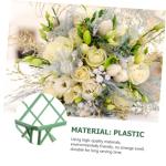 40 Stück Schlammhalter Mini Schaumkäfig Arrangement Blumenkäfig Arrangement Blumenkäfig Für Künstliche Lebende Blumen Zuhause Klebeband Nassschaumkäfig Mittelstück