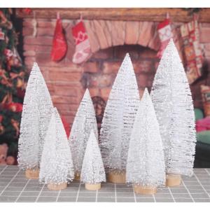 Christmas Tree Tannenbaum KüNstlich Dekoration for Den Innenbereich Mit Albero Di Natale Ovale Bianco Nevoso ChristbäUme Sztuczna(32cm)