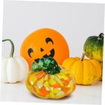 2St Kürbishandwerk Kürbis-Tischdekoration Kürbis im Herbst herbsternte kürbisdekor Halloween Dekoration Herbst Dekoration bastelset Tischdekoration für Zuhause Glasverzierung