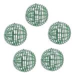 5 STK Kunststoff Blumen Kugelst Änder Unechter Topiary-Ball Künstliche Formschnittkugel Pflanzengestell Regalrahmen Aus Kunstrasenkugeln Künstliche Pflanzen Blumenhalter Plastik