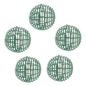 5 STK Kunststoff Blumen Kugelst Änder Unechter Topiary-Ball Künstliche Formschnittkugel Pflanzengestell Regalrahmen Aus Kunstrasenkugeln Künstliche Pflanzen Blumenhalter Plastik