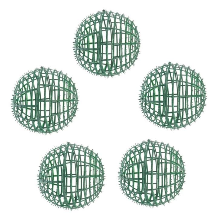 5 STK Kunststoff Blumen Kugelst Änder Unechter Topiary-Ball Künstliche Formschnittkugel Pflanzengestell Regalrahmen Aus Kunstrasenkugeln Künstliche Pflanzen Blumenhalter Plastik