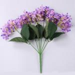 Boeket van kunstbloemen, 180 bundels, kunstbloemen, struiken, kunstbloemen, kunstmatige decoratie voor thuis, kantoor, buiten, tuin, outdoor, balkon, 1105