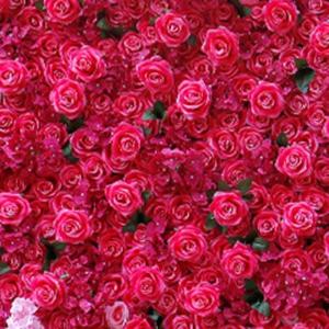 Blumen-Wandpaneel-Set, Künstlicher Wandblumen-Hintergrund, 3D-Seiden-Hortensien-Rosen-Blumenpaneel Für Fotohintergrund, Zuhause, Party, Hochzeit, Hintergrunddekoration(2M*2M)