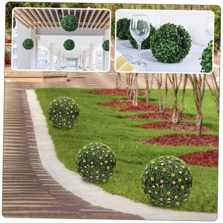 4 Stück Grasballständer Topiary-kugelstützkäfig Kugelkäfig Aus Buchsbaum Halter Für Blumengraskugeln Dekorative Pflanzenkugel Graskugel-Ornament-Rack Grüner Grasball Plastik