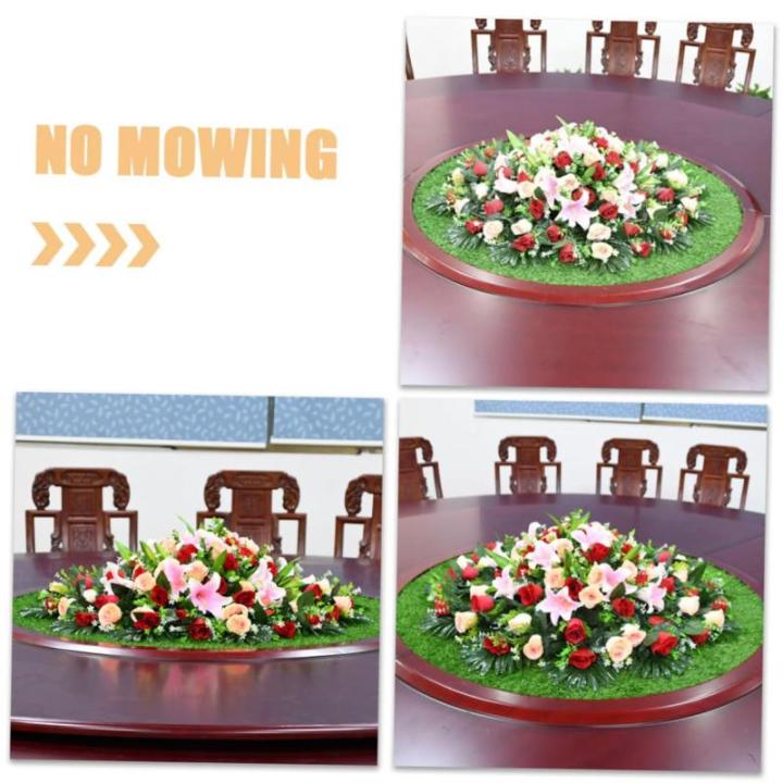 Tapijten schachtdeksel decoratie gazon turnzaal gazon placemat kunstgras placemats van kunstgras placemats van kunstgras campertapijten voor buiten plastic buiten groene planten