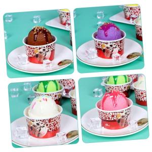24 Stück Eiscreme Modell Gefälschte Eiscreme Kugeln Simulierte Eiscreme Kugeln Eiscreme Kugeln Gefälschte Eiscreme Requisiten Simulation Eiscreme Kugeln Requisite Eiscreme