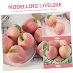 3 Sätze Künstliche Pfirsich Hausdekorationen Für Zu Hause Künstliche Früchte Zur Dekoration Lebensechte Simulierte Früchte Modellsimulationsobst Künstliches Obst 10 Stück *