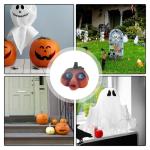 Ausdrucksstarke Halloween-Kürbisse, Ausdrucksstarker Gesichtskürbis,Harz-Halloween-Außendekoration - Dekorative Requisiten, Kürbisdekoration für die Halloween-Dekoration zu Ha