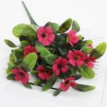 Künstliche Blume Künstlicher Blumenstrauß Blumen mit Einzelner Stielen für DIY Blumenarrangements Hochzeit Party Zuhause Babyparty Dekor 1518