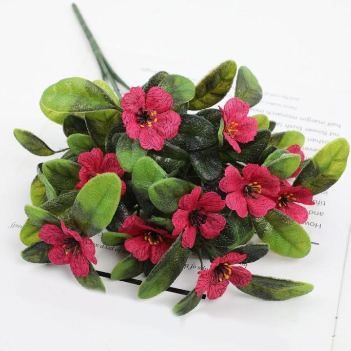 Künstliche Blume Künstlicher Blumenstrauß Blumen mit Einzelner Stielen für DIY Blumenarrangements Hochzeit Party Zuhause Babyparty Dekor 1518