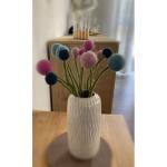 - Vilten bloemen boeket bloemen van vilt - boeket - Fair Trade - handgemaakt (amandelbloesem), enkele bloem: 31cm