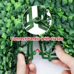 wand, 12 stuks, gazon, muur, uv-bescherming, kunstheg, plantenwand, voor tuin, achtertuin, buiten en binnen, bruiloftsdecoratie
