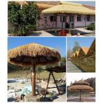 Simulation Thatch Tile Plastic Natural Wild Fake Straw Artificial Fake Thatch Straw Dekoration Bauernhaus Traufe Stroh Pe Flame Retardant Plastic (Farbe: Farbe 1,Größe: 0,5 x 2 m
