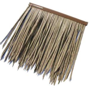 Fake Thatch Simulation Kunststoff Thatch Fliesen PVC Thatch Dekoratives Dach Kunststoff Thatch Schuppen Farm Sun-Proof und wärmeisolierend Strohdach künstliche Thatch