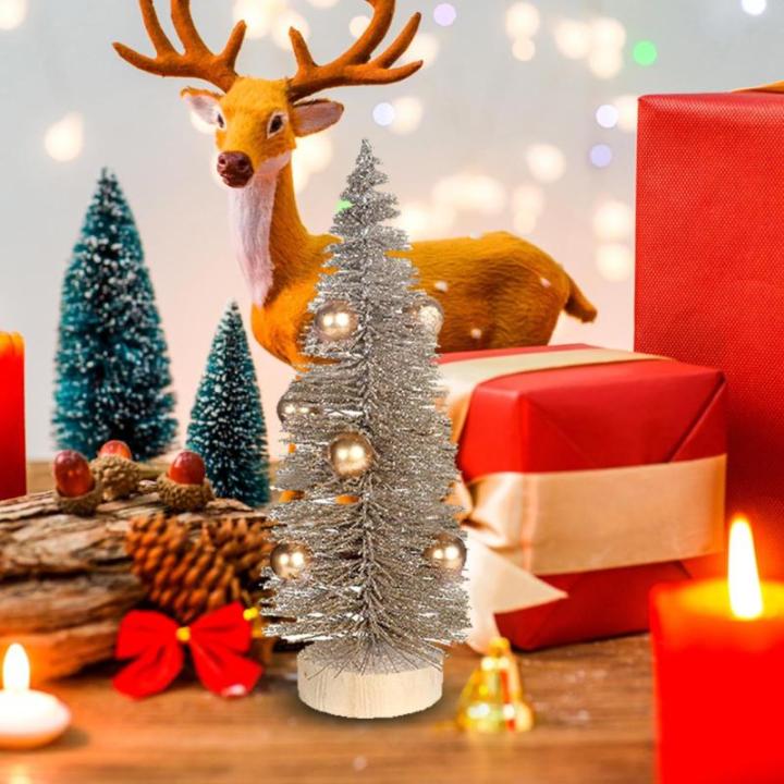 Tisch-Weihnachtsbaum,Desktop-Weihnachtsbaum | Künstlicher Weihnachtsbaum als Weihnachtsdekoration - Tisch-Weihnachtsbaum, künstlicher Weihnachtsbaum mit Weihnachtskugel für