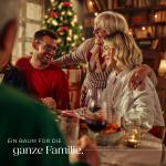 Künstlicher Weihnachtsbaum, dichter Tannenbaum künstlich, flexibel biegbare künstliche Tannenzweige, inkl. Stahlbaumständer, Weihnachtsbaum als Weihnachtsdeko, grün - 230 cm, 