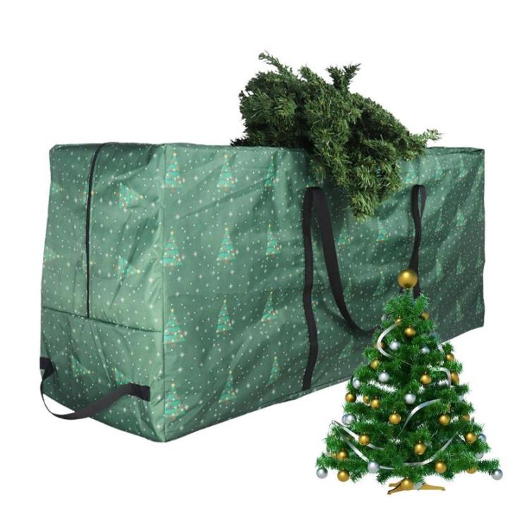 Weihnachtsbaumaufbewahrung - Weihnachtsbaum Tasche Extra Groß, Weihnachtsbaum-Aufbewahrungstasche mit 4 Griffen und breiter Öffnung | Weihnachtsbaum-Aufbewahrungstasche für 4 Fu