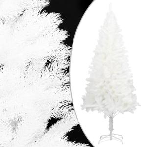 Künstlicher Weihnachtsbaum Naturgetreue Nadeln Weiß 120 cm, Tannenbaum Künstlich, Christmas Tree, Tannenbaum Deko, Weihnachtsbäume, Christbaum - 321021