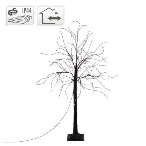 Led-boom 120 cm met 480 warmwitte leds, kunstkerstboom, lichtboom met stervormige lampen, decoratieve boom voor Kerstmis, flexibele takken, kerstdecoratie voor binnen en buiten, IP