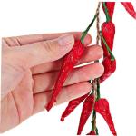 15 STK Chili-Pfeffer-Modelldekoration wandverkleidung Wand polsterung eingetopft Jalapenos Spielzeug Pflanzen Simulation gefälschtes Gemüse hängender künstlicher Pfeffer Schaum