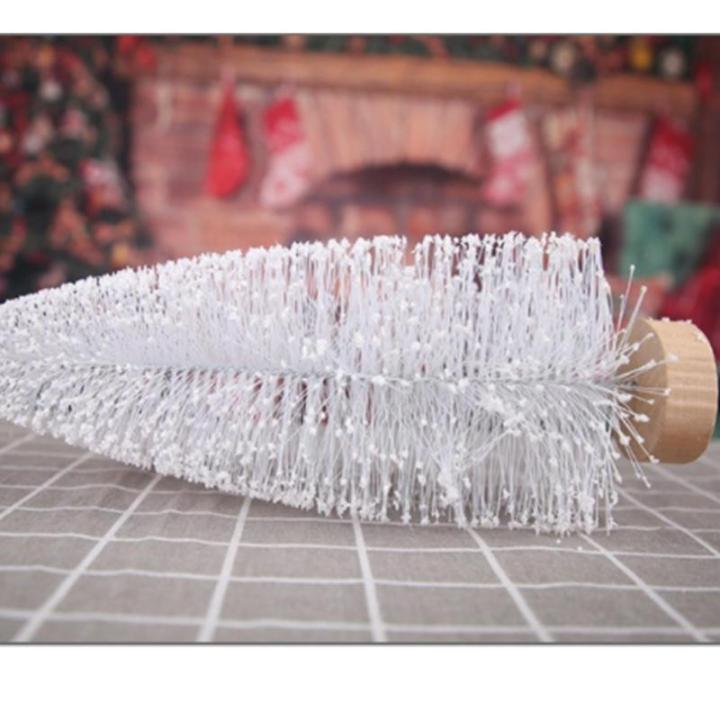 Christmas Tree Tannenbaum KüNstlich Dekoration for Den Innenbereich Mit Albero Di Natale Ovale Bianco Nevoso ChristbäUme Sztuczna(26cm)