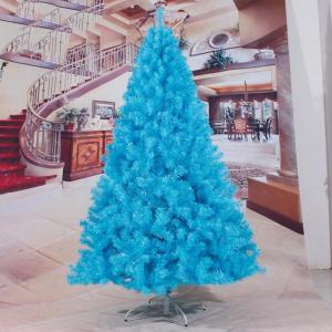 Blaue Weihnachtsbäume, Künstlicher Weihnachtsbaum, Inklusive Ständer, Weihnachtsdekoration(210cm)