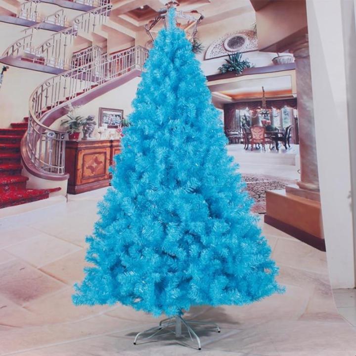 Blaue Weihnachtsbäume, Künstlicher Weihnachtsbaum, Inklusive Ständer, Weihnachtsdekoration(150cm)