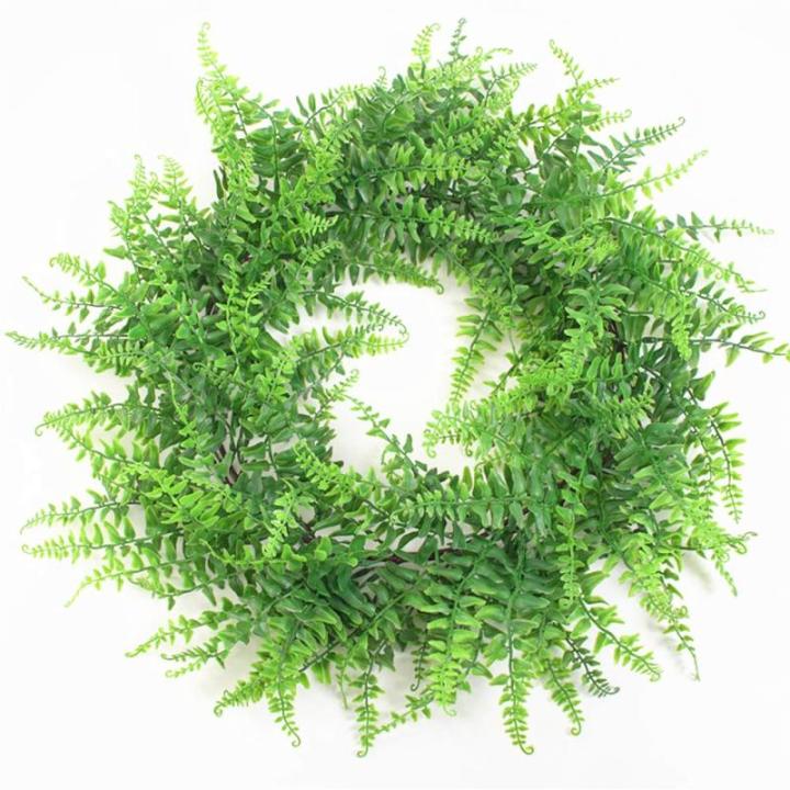 Faux Boston Varens, Wijnstokken Kunstmatige Opknoping Planten Nep Klimop Bladeren Slinger/Krans 190cm voor Bruiloft Achtergrond Boog Muur Thuis Veranda Tuin Woondecoratie