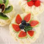 Fake Kuchen künstliche Kuchen 2Set Künstliche Kuchen Modell Fotografie Requisiten Für Display Simulation Kuchen Dessert Modell Realistisches Essen