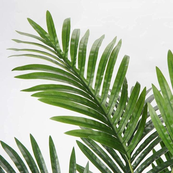 Kunstpalme Künstliche Pflanzen Palme Kunstbaum Kunstpflanze Groß Zimmerpflanzen Tropische Deko für Schlafzimmer Wohnzimmer Haus Büro, 70CM