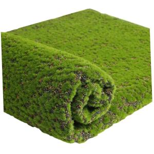 Simulierte Grüne Wand Künstliche Moosmatte Realistischer Rasen Mini-gartenmoos Mikro-szenen-Layout-Requisite Gefälschte Grüne Flechte Kunstrasen Botanischer Teppich Baumwolle