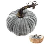 Samtkürbisse,-Samtkürbisse - Dekorativer Kunstschaum- - 10 cm/3,9 Zoll Handgefertigte Herbsternte-Gemüse-Für Foto-Requisiten