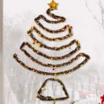 Weihnachtsbaum zum Aufhängen, Weihnachtsbaum zum Aufhängen, Hängender beleuchteter Weihnachtsbaum, Weihnachtsdekoration, Partys, dekoratives Zubehör, platzsparender Baumschmuck