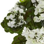 Geranium Artificial Bush, UV-bestendig, set van 3 (indoor/outdoor)