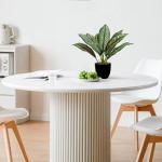 Kunstplant Calathea, kamerplant, kunstplant als echt struikachtig met 8 gekleurde bladeren in kunststof pot, hoogte 33 cm, groen-rood