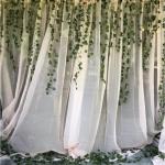 Ivy kunstmatige klimop slinger wanddecoratie 19732, grootte: 12,6 m