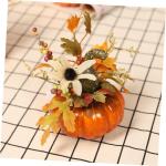 5 stuks herfstversiering herfstdecoratie Halloween decoratie kunstfruit Halloween tafel middenstukken slinger binnen decoratieve rekwisieten pompoendecoratie