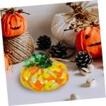 5St Kürbishandwerk Kürbis-Tischdekoration Kürbis ernten Kürbis im Herbst Kürbis-Requisite Halloween Dekoration Herbst Dekoration bastelset Kürbis-Dekor -Requisite Glas