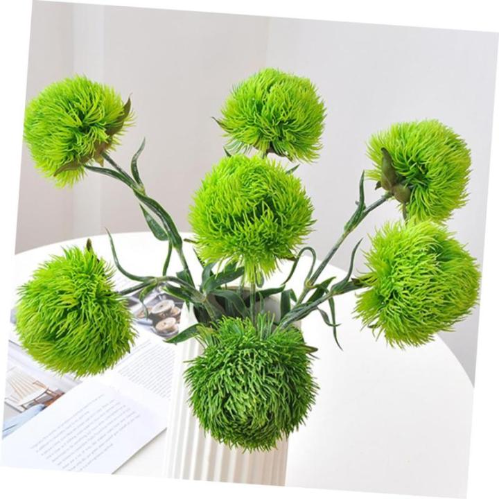 2St kunstpflanze kunstplflanze dekoring pflanzendeko blumenvasen falsche grüne Stiele Buchsbaum Kugel zimmerpflanzen Pflanzen dekor Büro künstliche Pflanzen Weich-PVC Light Gree