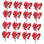 16 Stück Simulierte Kirschtomaten Künstliche Kirschtomaten Heim Fake Obst Requisite Simulationsgemüse Früchte Mini Kirschtomaten Simulationsfrüchte Künstliche Früchte