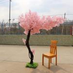 Kunstmatige Kersenbloesem Bomen Kunstmatige Kersenbloesem Bloem Bomen, Roze Zijde Kersenbloesem Bomen voor Bruiloft Thuis Japanse Kawaii Kamer Decor Roze (Size : 2x2m/6.6x6.6ft)