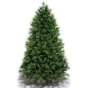 Weihnachtsbaum, Weihnachtsbaum, künstliche bäume, Dekoration, Weihnachtsbaum, künstlicher, aufklappbarer, dekorierter kiefernbaum aus PVC mit massiven metallbeinen, stumpfer Wei