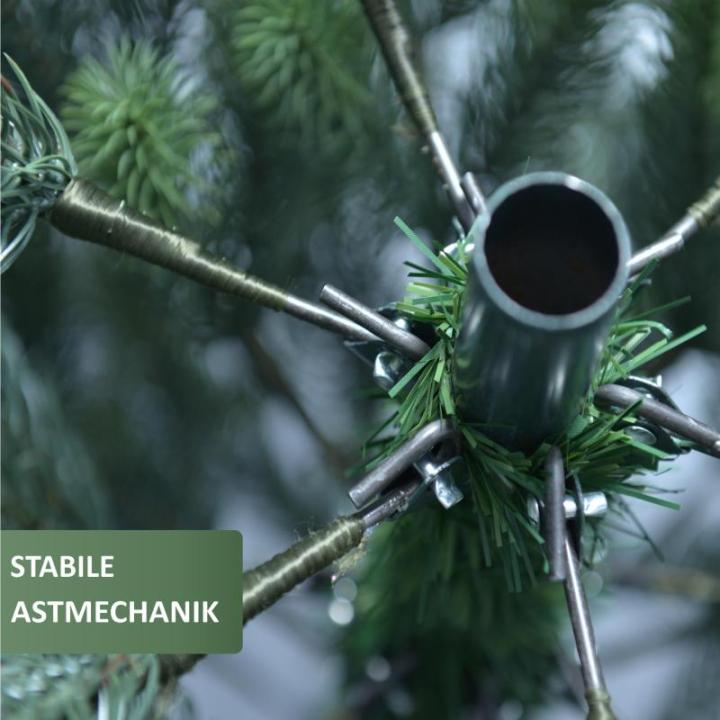 Premium kerstboom 180 cm, natuurgetrouw - kunstkerstboom - in spuitgietproces gemaakt - nepboom - PE-kerstboom