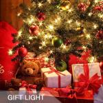 Kerstverlichting, 20M 200 LED Koperdraad Lichtslingers en Buiten Waterdicht 8 Modi Lichtslingers met Stekker Garland Licht voor Thuis, Feesten, Bruiloft, Kerstmis, Warm Wit